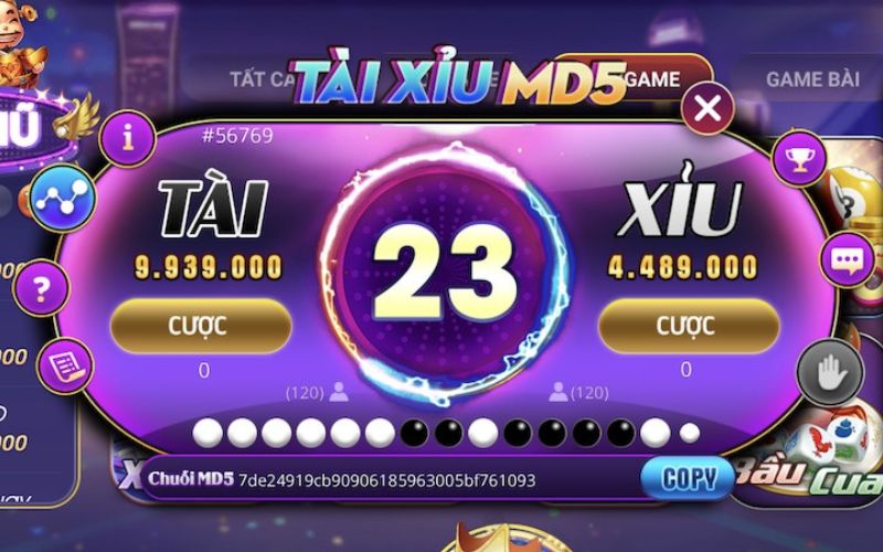 cách tải game tài xỉu md5