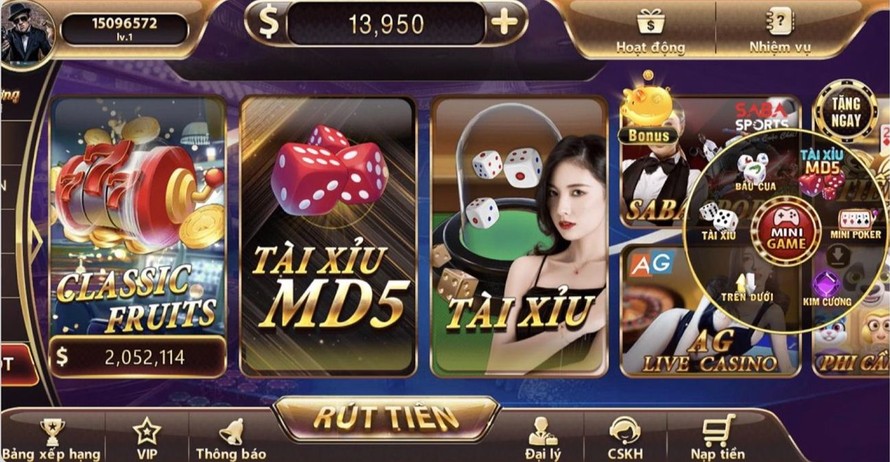 cách tải game tài xỉu md5