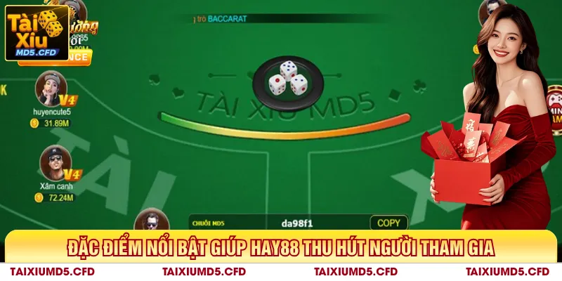 Đặc điểm nổi bật giúp HAY88 thu hút người tham gia