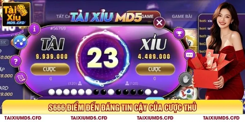 S666 điểm đến đáng tin cậy của cược thủ