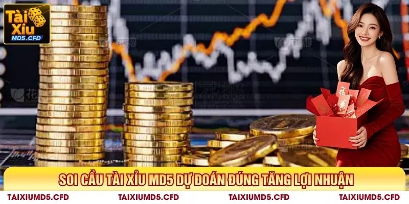 Soi cầu tài xỉu MD5 dự đoán đúng tăng lợi nhuận