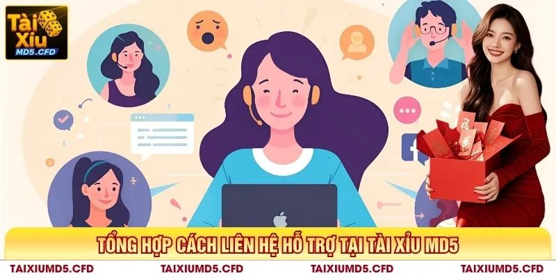 Tổng hợp cách liên hệ hỗ trợ tại Tài Xỉu MD5
