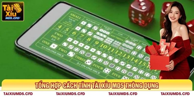 Tổng hợp cách tính tài xỉu MD5 thông dụng